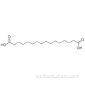 ÁCIDO HEXADECANEDIOICO CAS 505-54-4